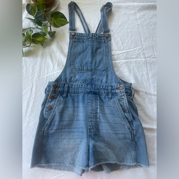 Madewell Denim - Madewell Denim Short Overalls